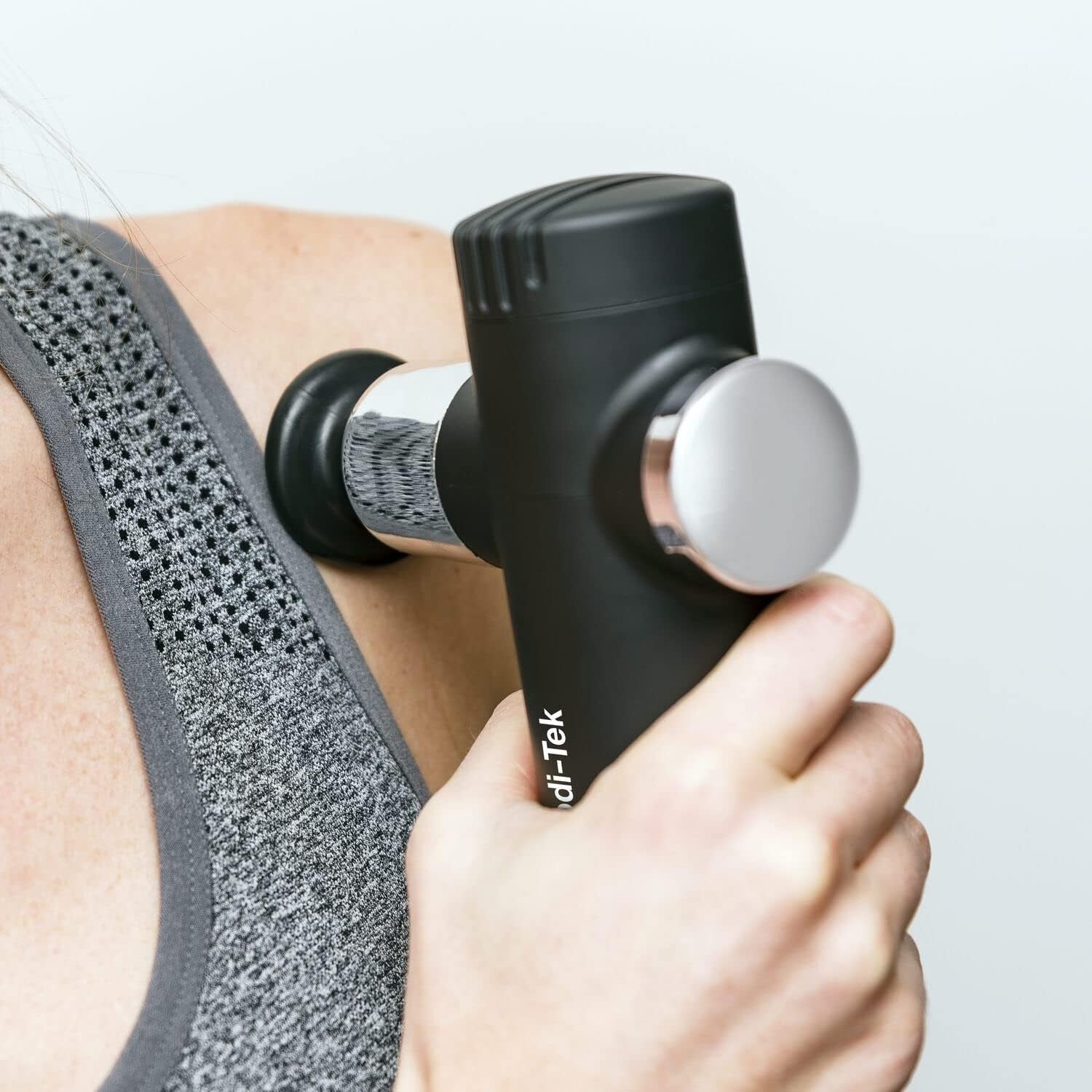 Mini Deep Tissue Massage Gun Portable Percussion Muscle Massager 4 Heads