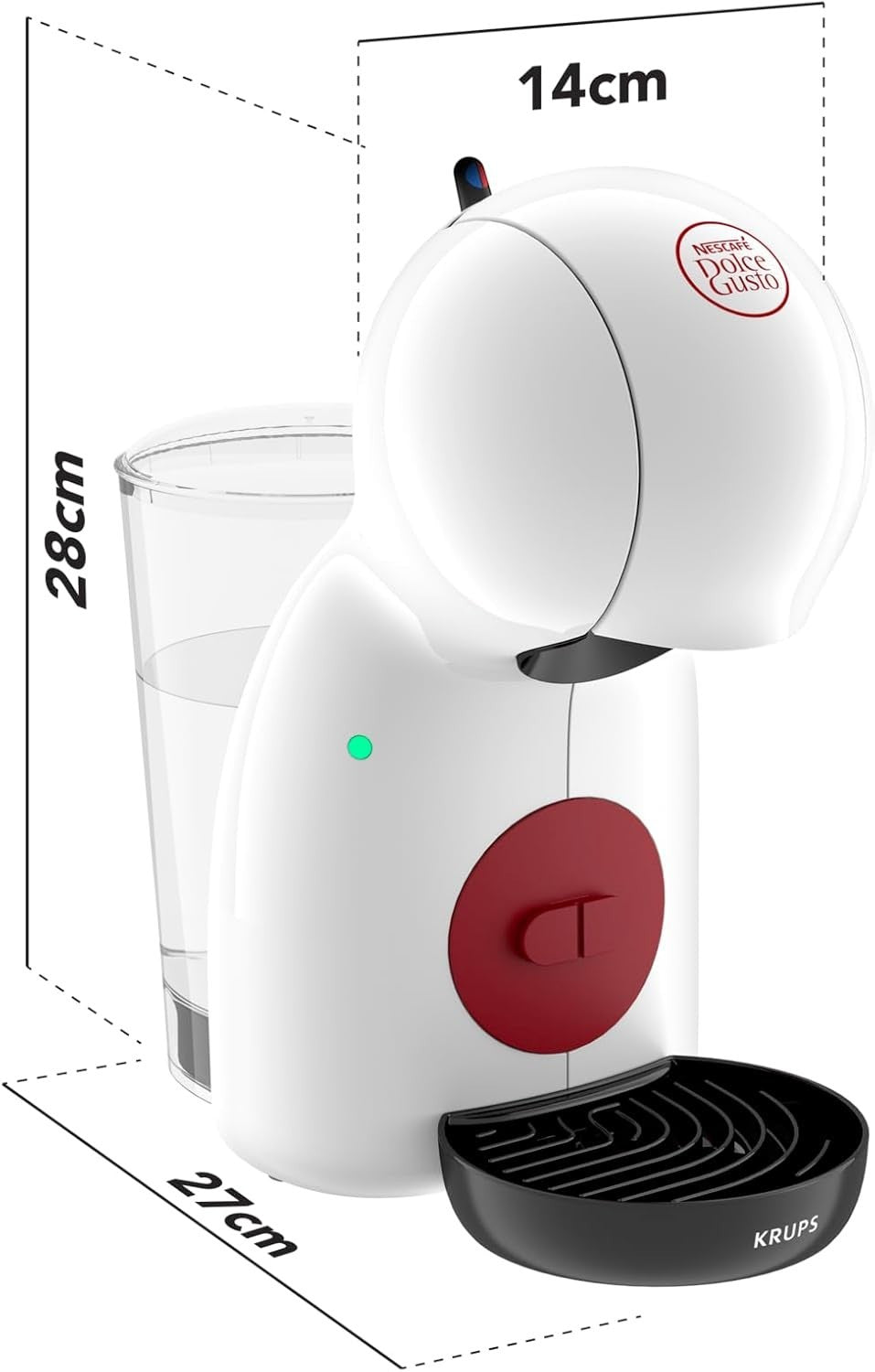 Mini Capsule Coffee Machine 15 Bar Pump | Automatic Espresso Maker | Hot & Cold