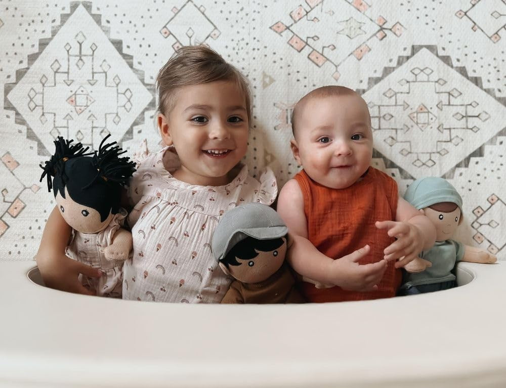 12.5in Organic Soft Baby Doll Non Toxic Hypoallergenic Eco Friendly Plush Gift