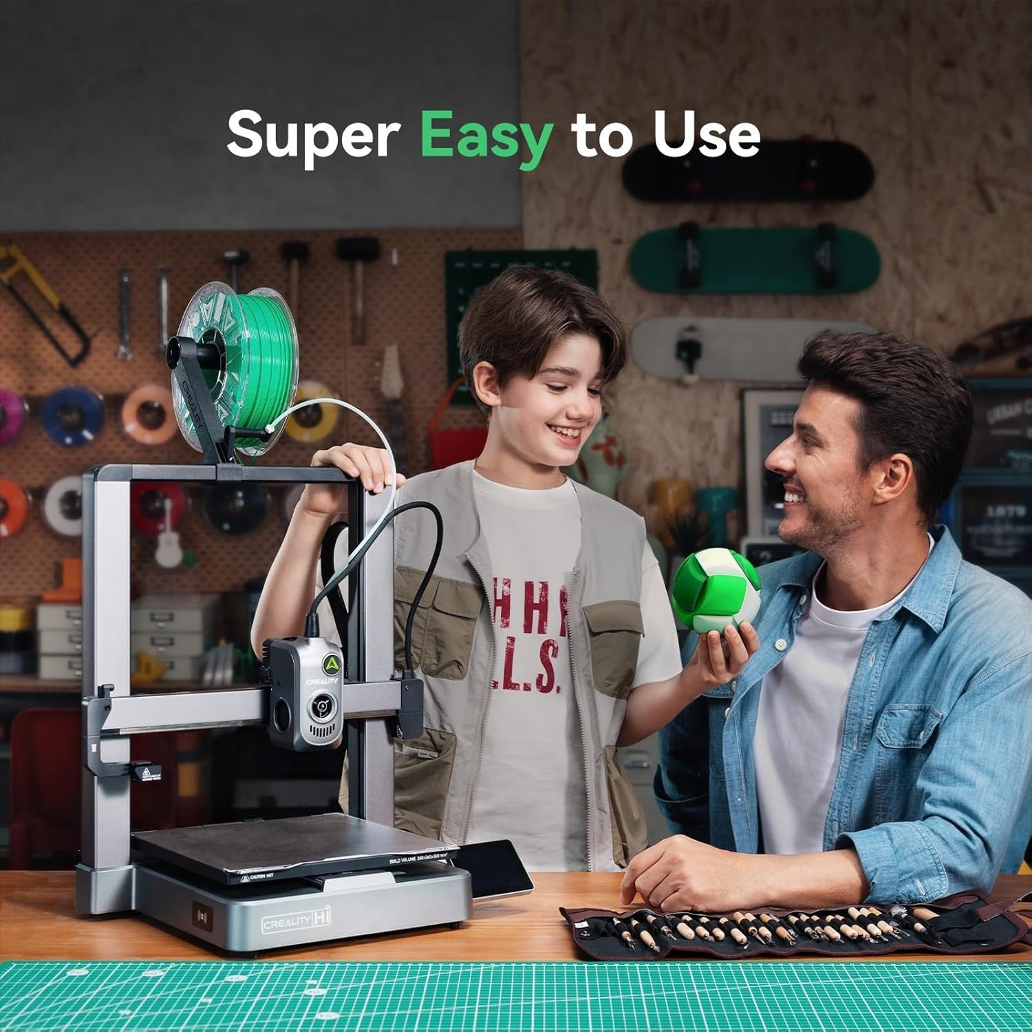Multi-Color High-Speed 3D Printer 500mm/s Auto Level RFID CFS