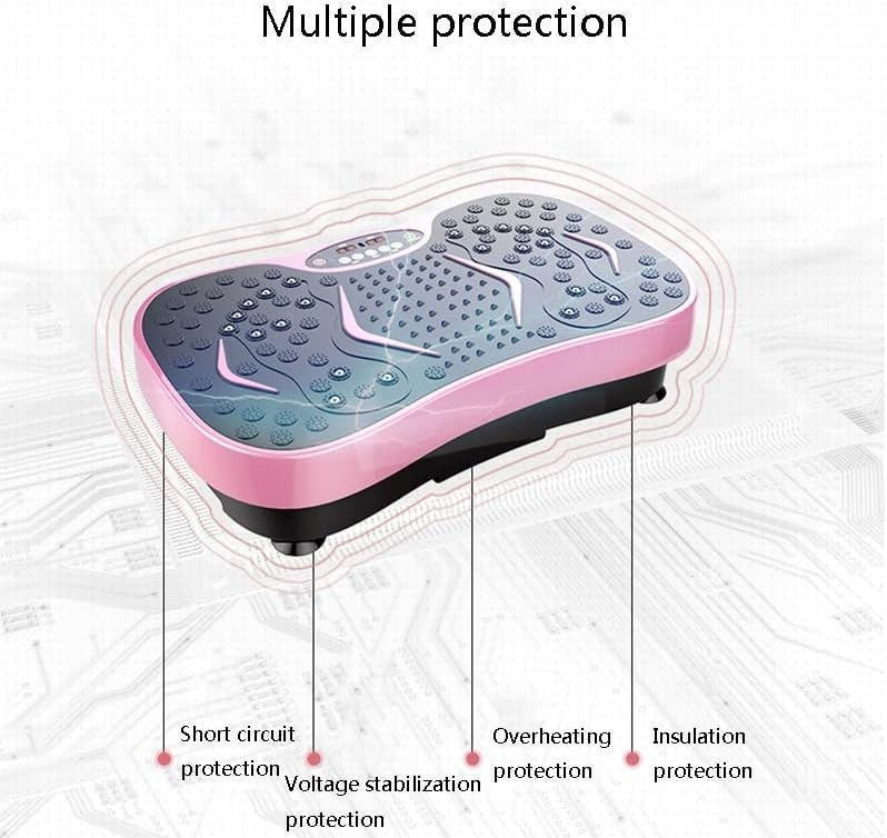 Indoor Vibration Plate Fitness Machine Foot Massage Home Workout