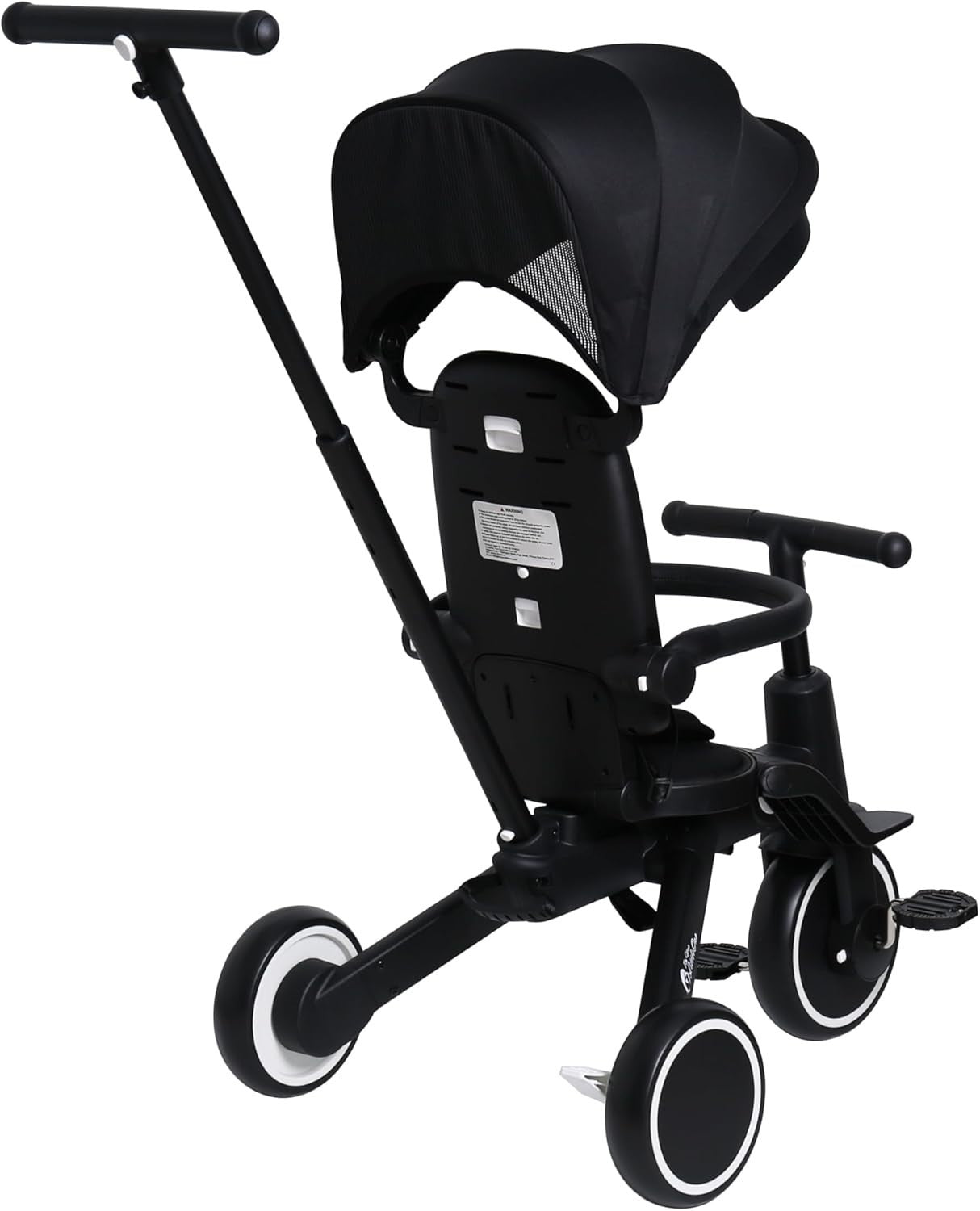 Foldable Kids Trike 8 in 1 Toddler Tricycle Parent Handle Age 10M-5Y