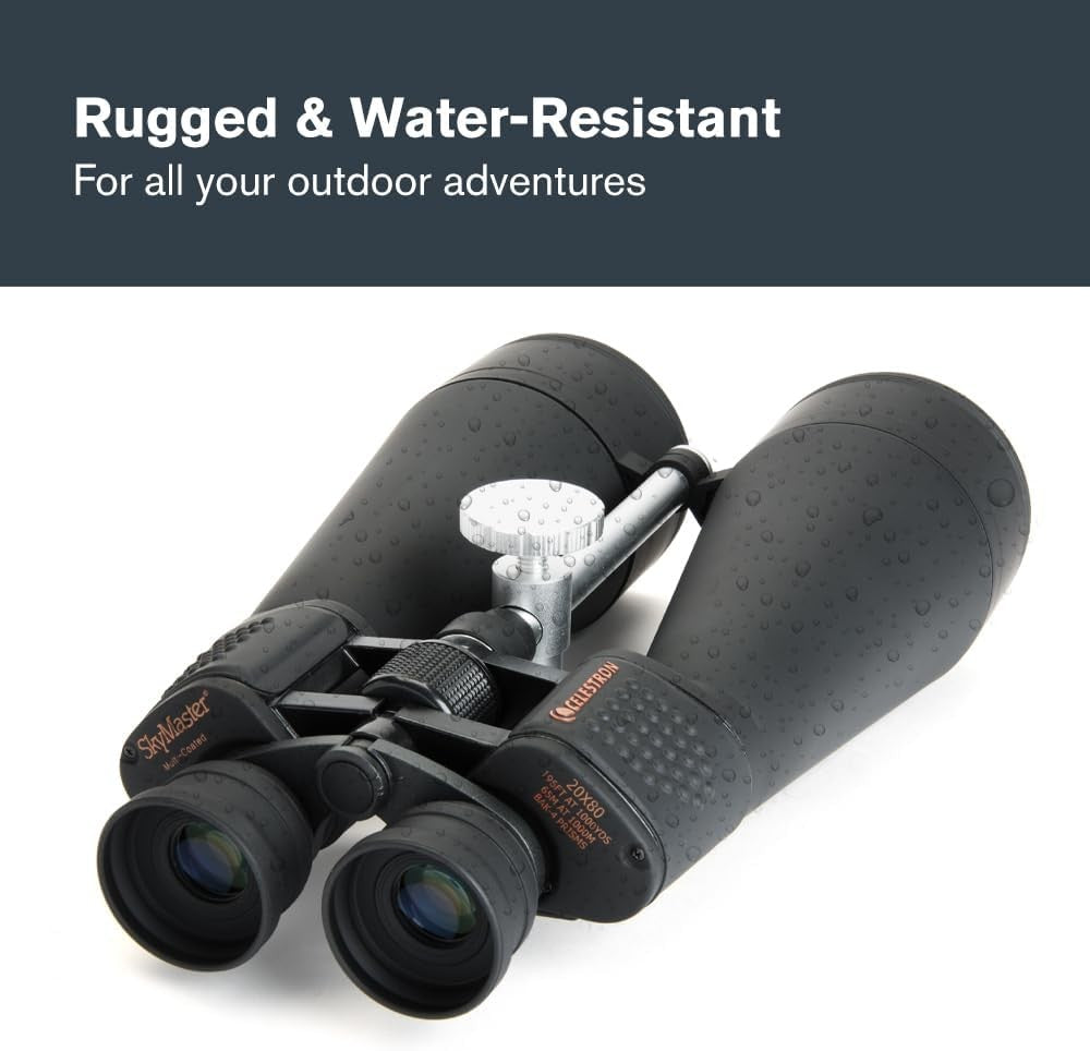 20x80 High Power Binoculars Long Range HD Optics Astronomy Low Light Viewing