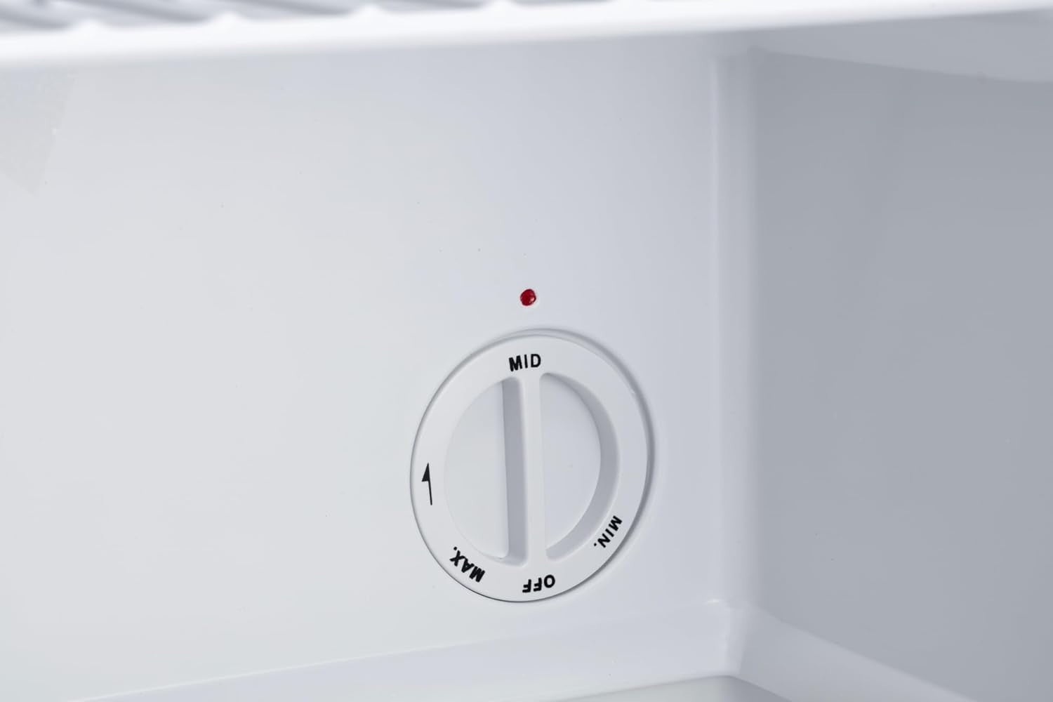 Mini Freezer 30L Compact Table Top 4-Star Adjustable Thermostat Black