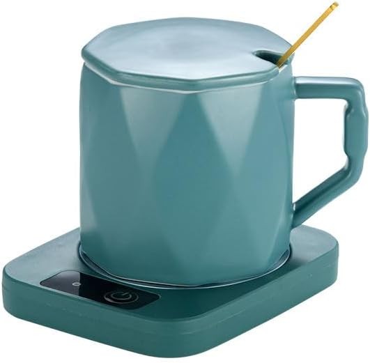 Electric Coffee Mug Warmer Auto On Off Desk Cup Heater Pad