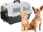 IATA Cat Dog Travel Carrier Crate Airline Approved Box Steel Door 5kg Max