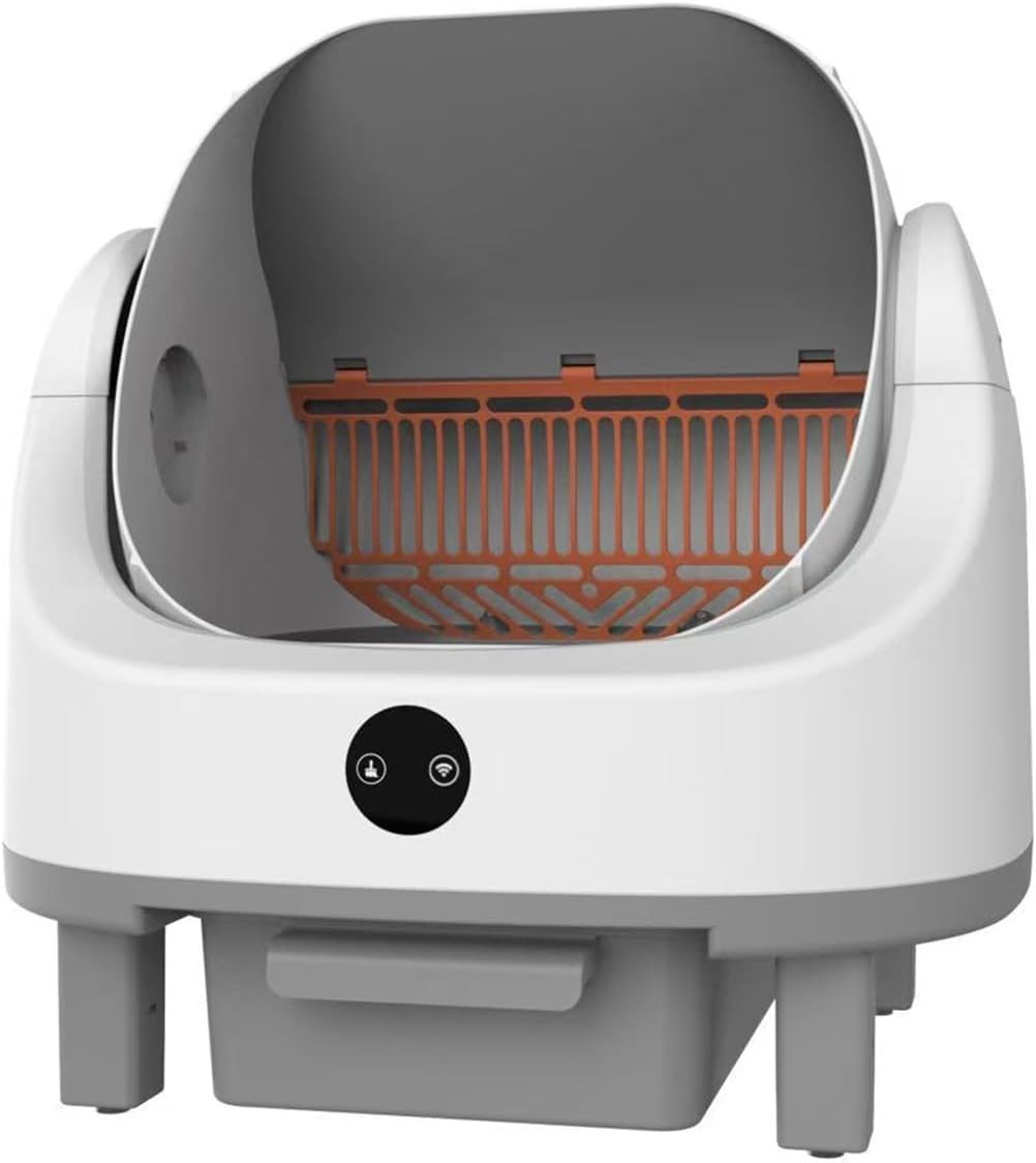 Self Cleaning Cat Litter Box App Control Open Top Smart Auto XL