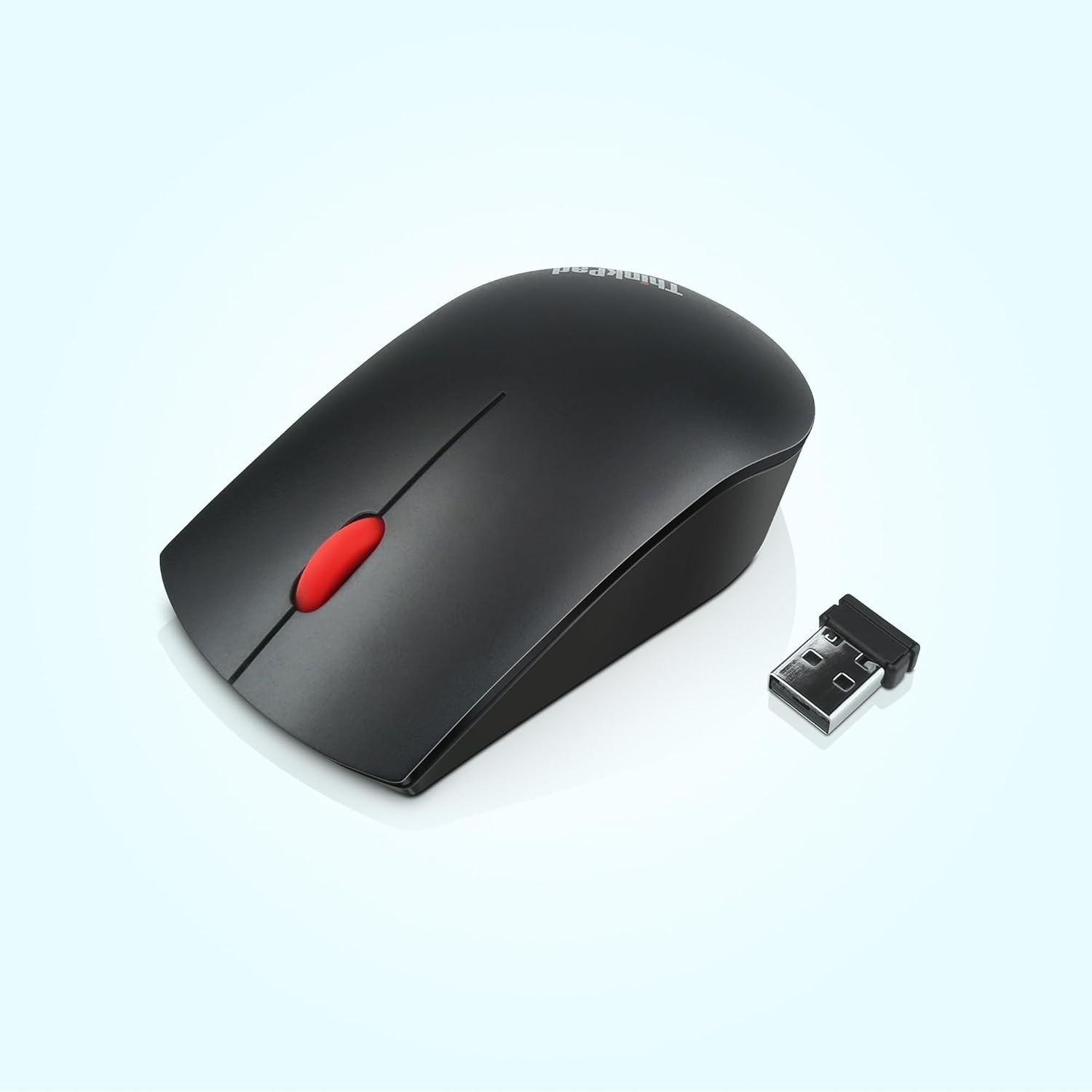 Wireless Bluetooth Mouse Black USB Portable Ergonomic
