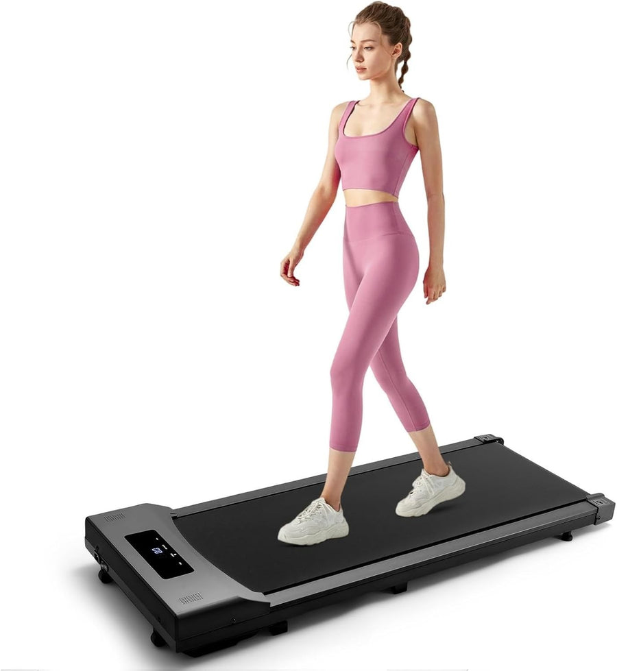 Under Desk Treadmill 2.5HP Ultra Slim Walking Pad 1–8 km/h Home Office