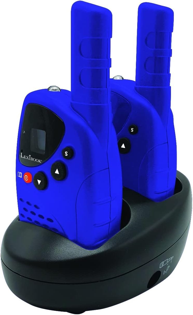 Kids Walkie Talkies Rechargeable 5km Long Range LCD Flashlight Set