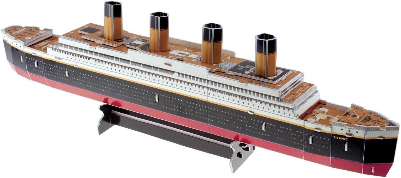 3D Titanic Puzzle Model Kit – Easy Assembly, No Tools, Fun for Kids