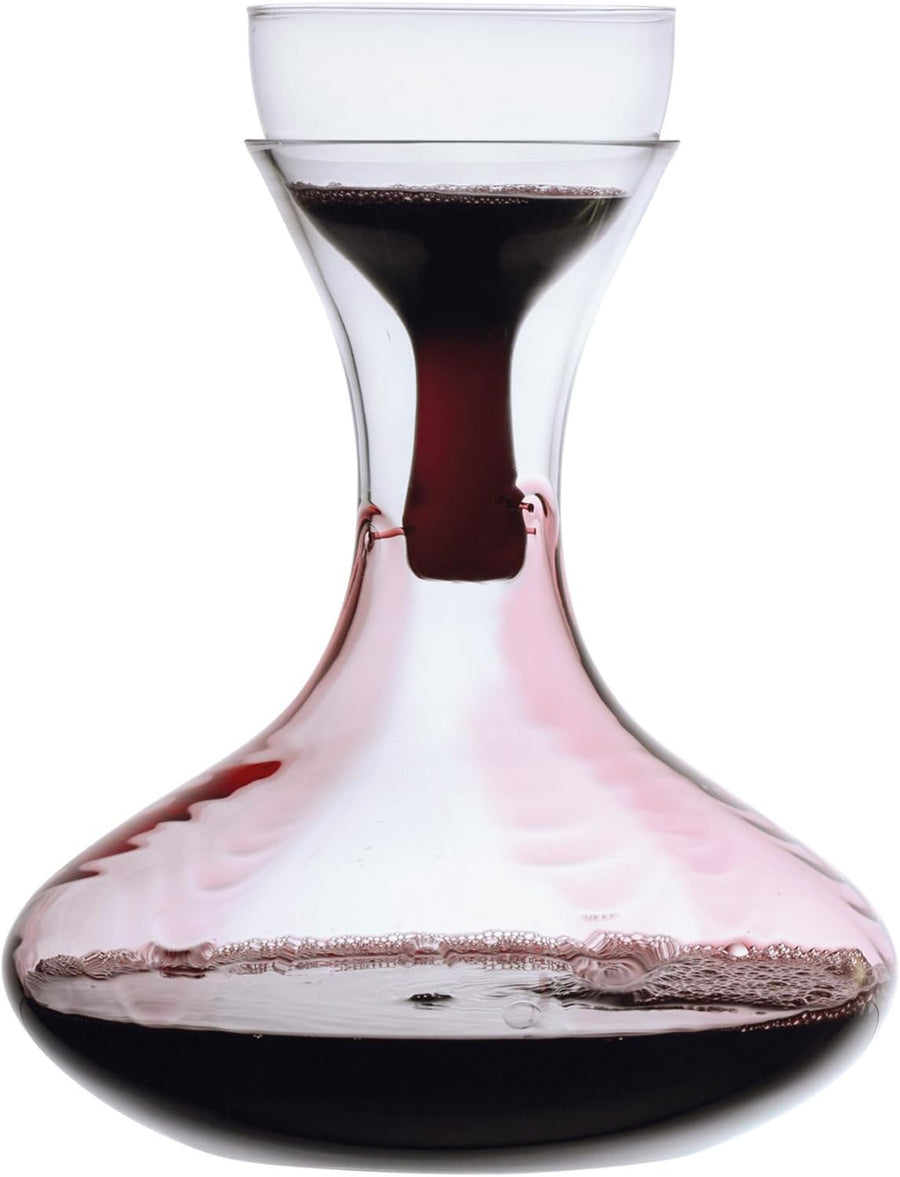 1850ml Red Wine Aerator Carafe – Large Crystal Decanter for Smooth, Rich Flavour