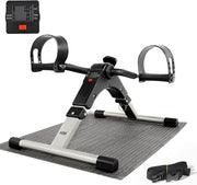Under Desk Pedal Exerciser LCD Adjustable Resistance Non Slip