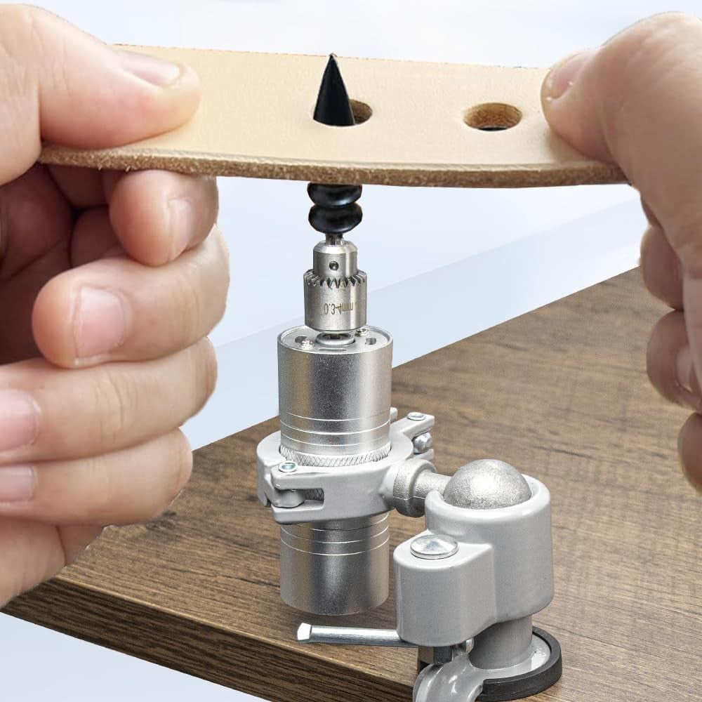 Electric Leather Edge Burnishing Machine Adjustable Speed Polishing Tool