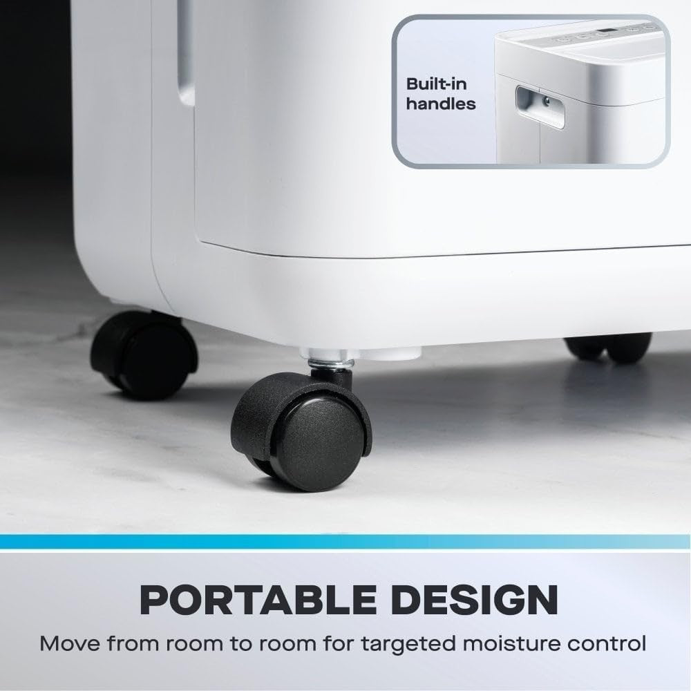 16L Dehumidifier Air Purifier Quiet Laundry Mode LED Timer