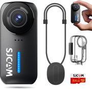 4K Magnetic Mini Action Camera 170° Waterproof POV Cam w/64GB