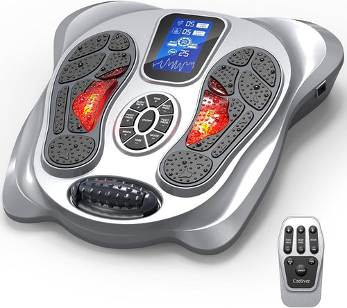 Foot Circulation Stimulator EMS TENS Massager Pain Relief Plantar Fasciitis