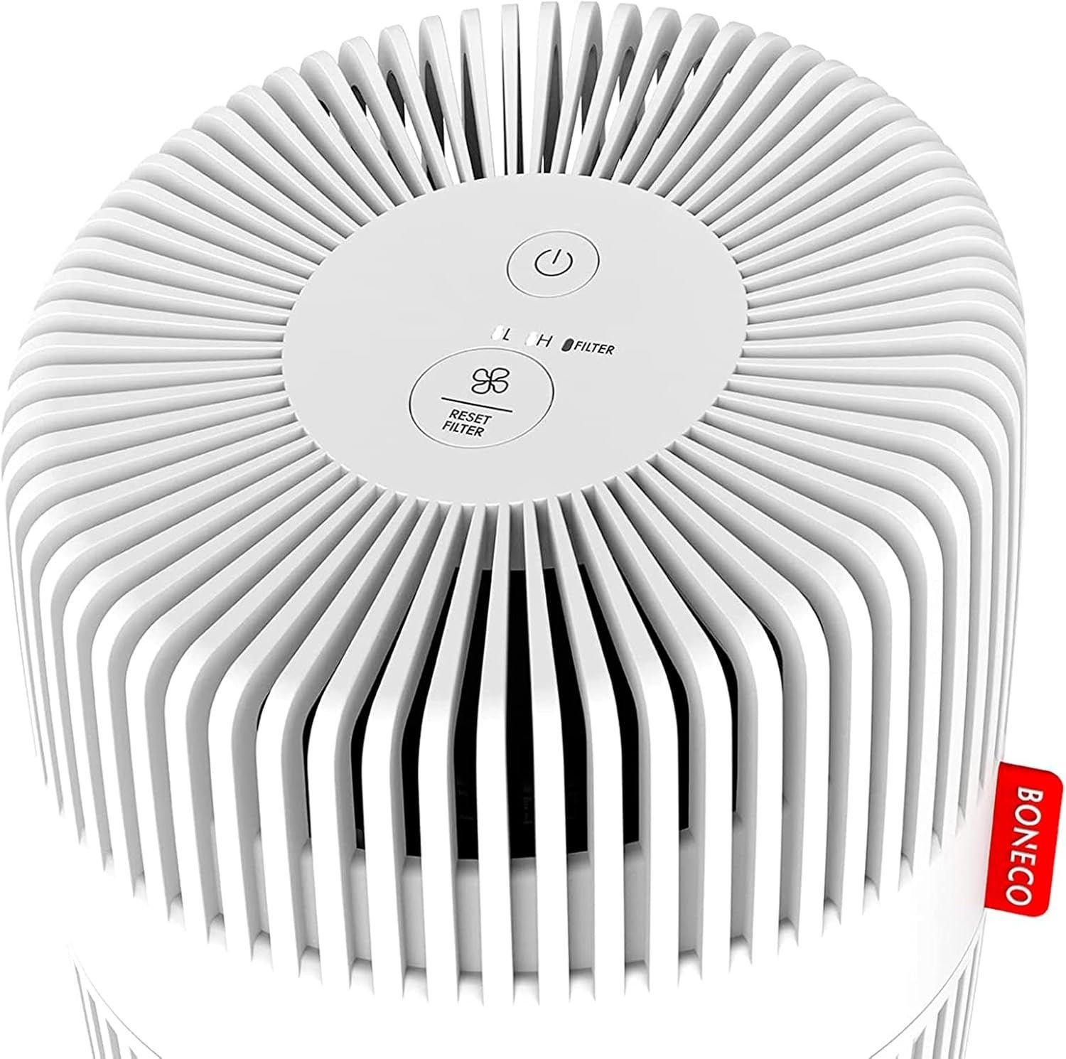 HEPA Air Purifier Small Room 360° Filter UV-C Ionizer 15m² Quiet