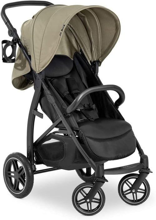 Lightweight Baby Buggy Rubber Wheels Compact Fold Reclining 22kg