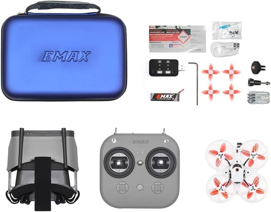 Tinyhawk 3 RTF FPV Drone Kit w/ Goggles & Transmitter – 1080p Camera, 200mW VTX