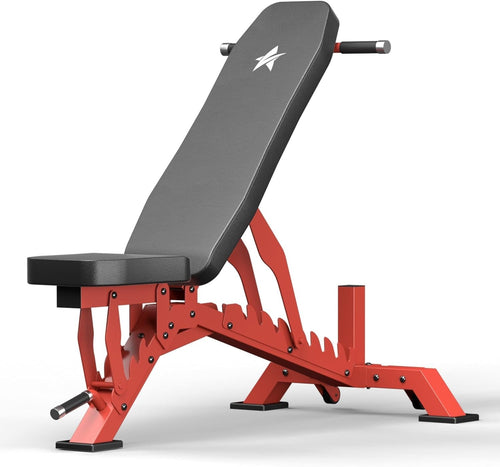 Heavy Duty Adjustable Bench 1300lb Incline Decline Flat Home Gym