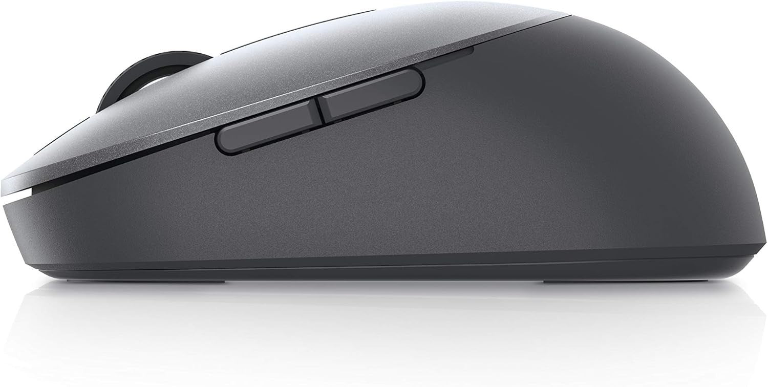 Pro Wireless Mouse Dual Mode Bluetooth USB 16000 DPI 7 Button Ergonomic Grey
