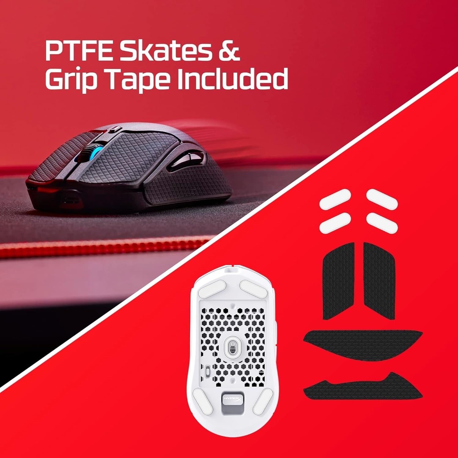 26K DPI Wireless Gaming Mouse 650 IPS Ultra Lightweight Black