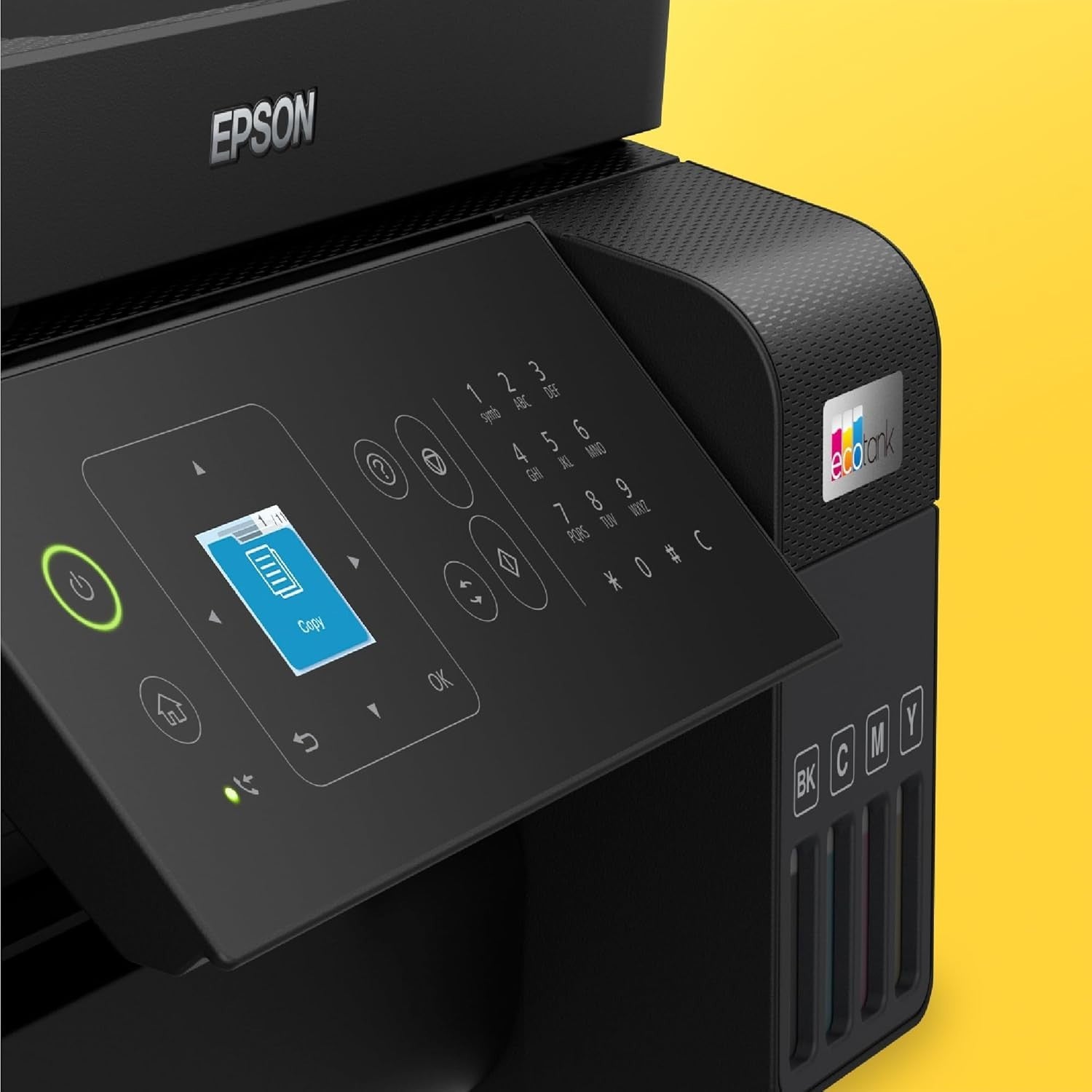 Black EcoTank ET-4810 A4 Multifunction Ink Tank Printer Wi-Fi