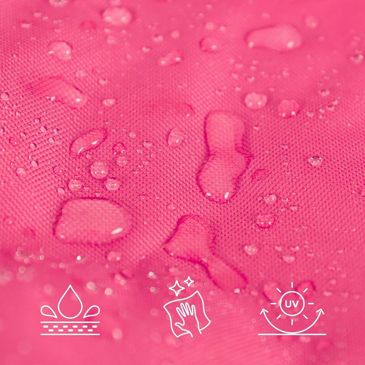 Kids Bean Bag Chair Large Pink Water-Resistant Seat for Playroom Garden