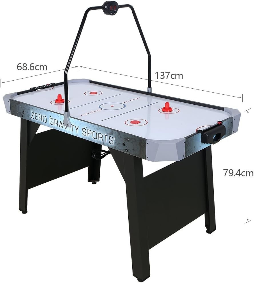 54in Air Hockey Table Indoor Game Set Stable Frame Family Fun