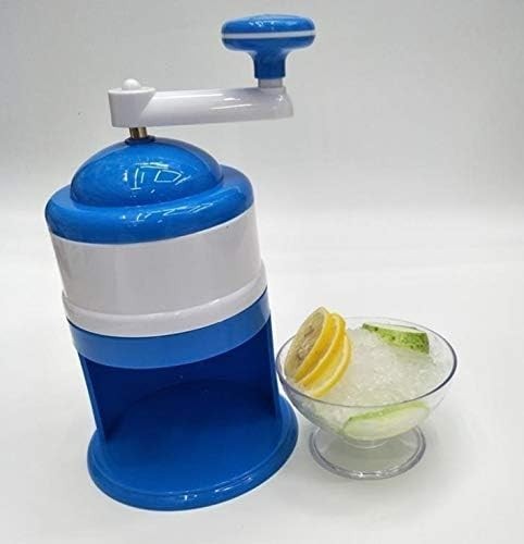 Manual Ice Crusher Slush Maker Hand Crank Snow Cone Shaved Ice