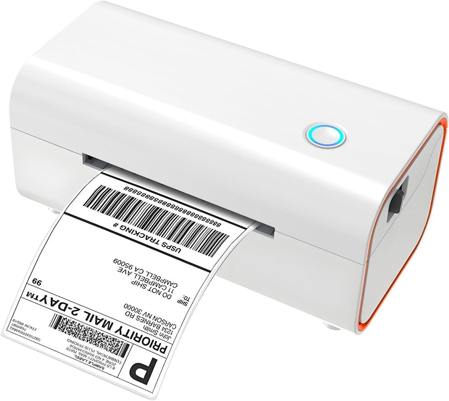 USB 4x6 Thermal Shipping Label Printer Compatible with iPhone Android Window