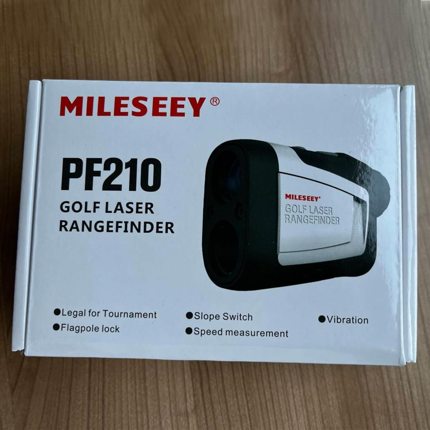 Golf Rangefinder 1100Y Slope On Off Flag Vibration 6X Accuracy