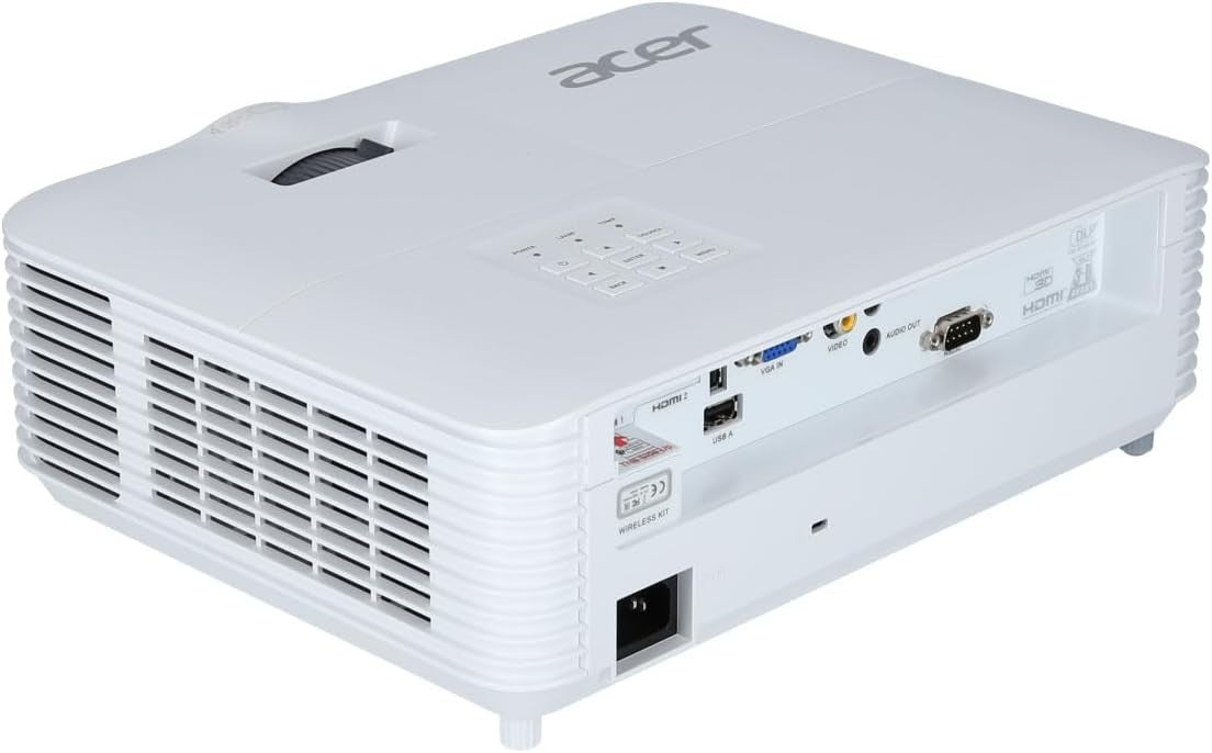 Portable DLP Projector 4250 Lumens HD WiFi Ready 3D HDMI USB