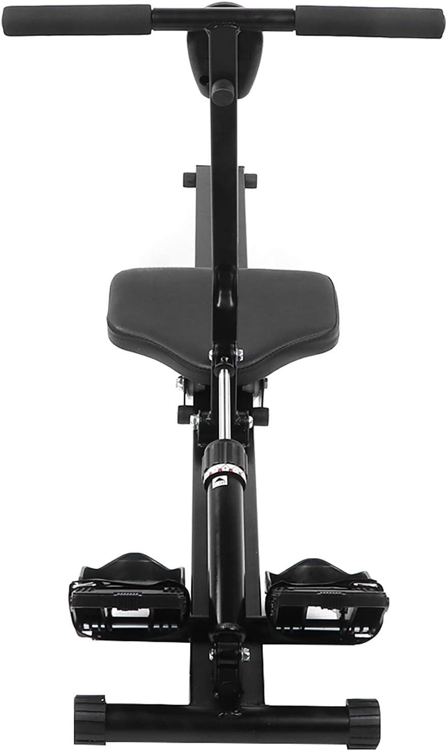 Foldable Magnetic Rowing Machine Quiet 12-Level Resistance LCD Home Rower 120KG