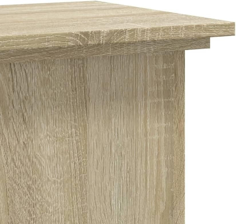 Sonoma Oak Wood Plant Stand 80cm Indoor Display Table Modern Flower Pot Holder