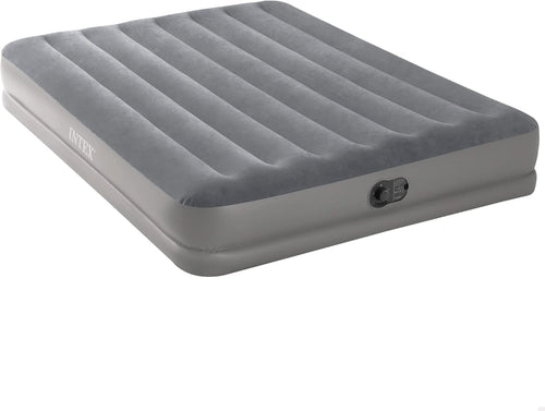 Queen Air Mattress with USB Pump | 12” Portable Inflatable Bed, Durable PVC