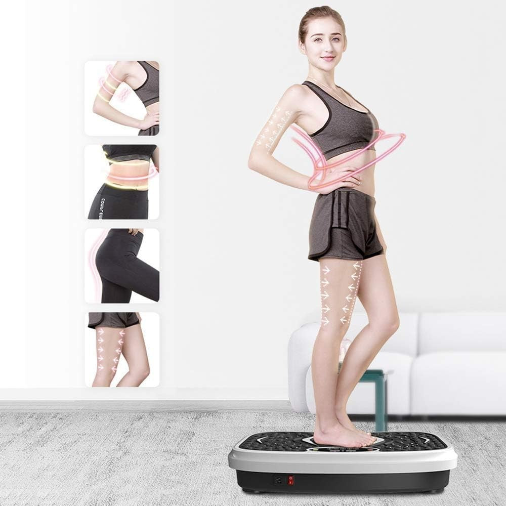 Power Vibration Plate Trainer 99 Speeds Magnetic Therapy 120kg