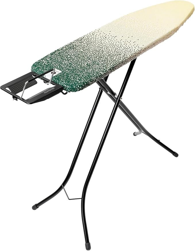 Compact Ironing Board 110x30cm Adjustable Height Foldable Non-Slip