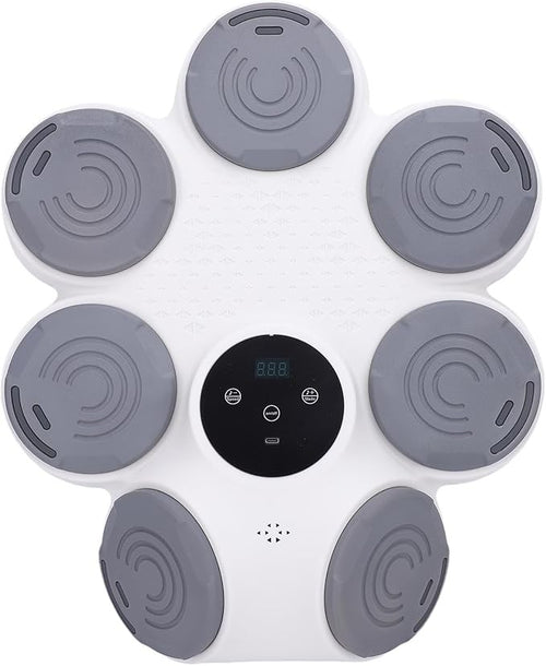 Smart Boxing Machine Wall Mount LED Reaction Trainer Adjustable Speed Home Gym