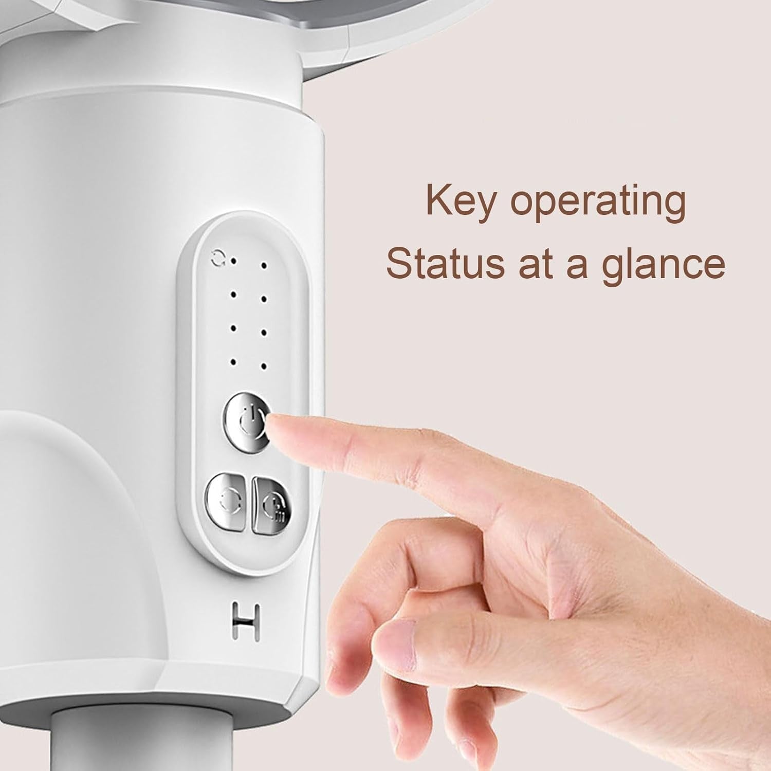 Quiet Adjustable Standing Fan – 4-Speed Remote Control Oscillating Floor Fan