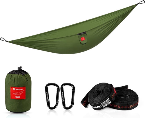 Ultralight Camping Hammock with Straps | Compact Travel Bed for Hiking