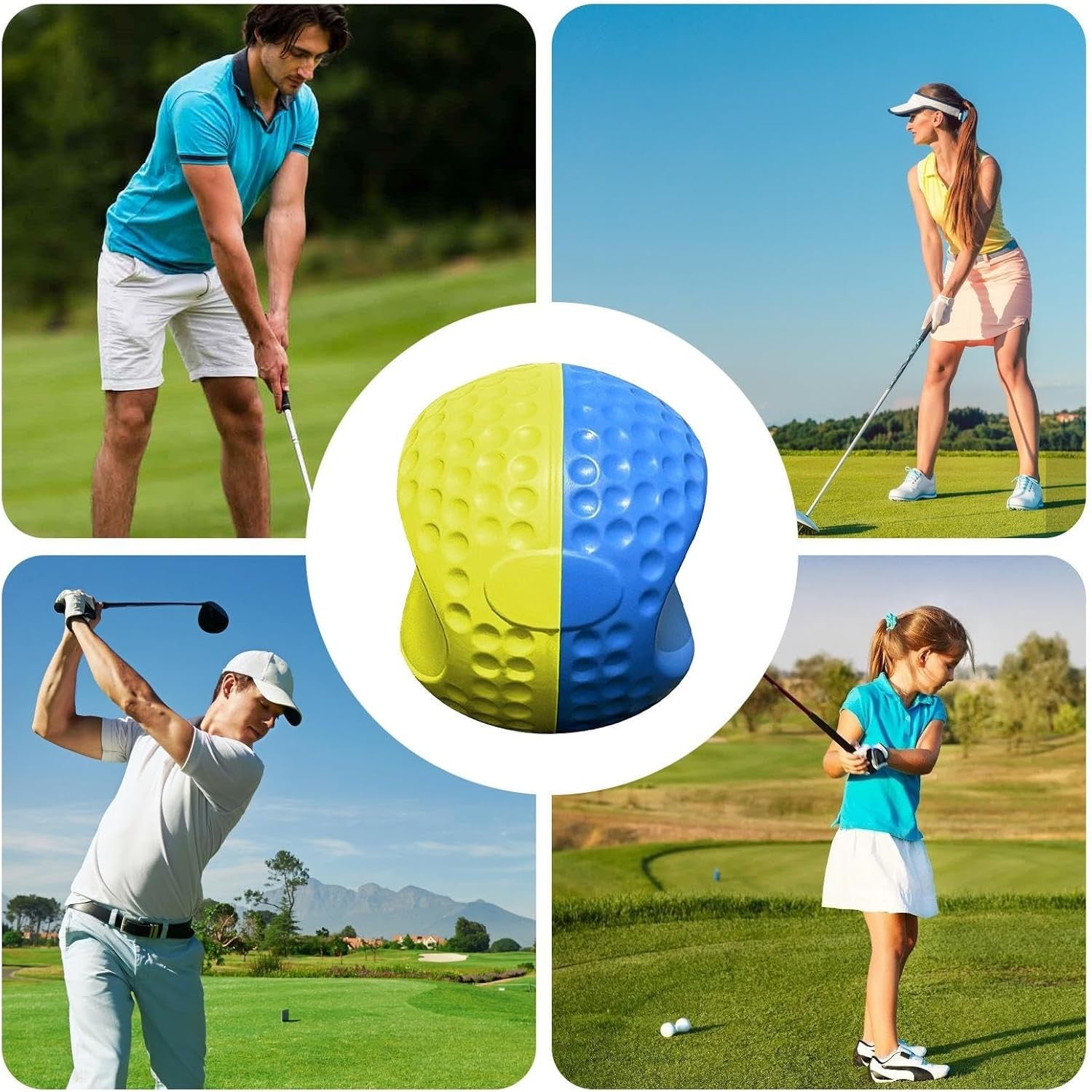 Golf Swing Trainer Posture Correction Practice Aid