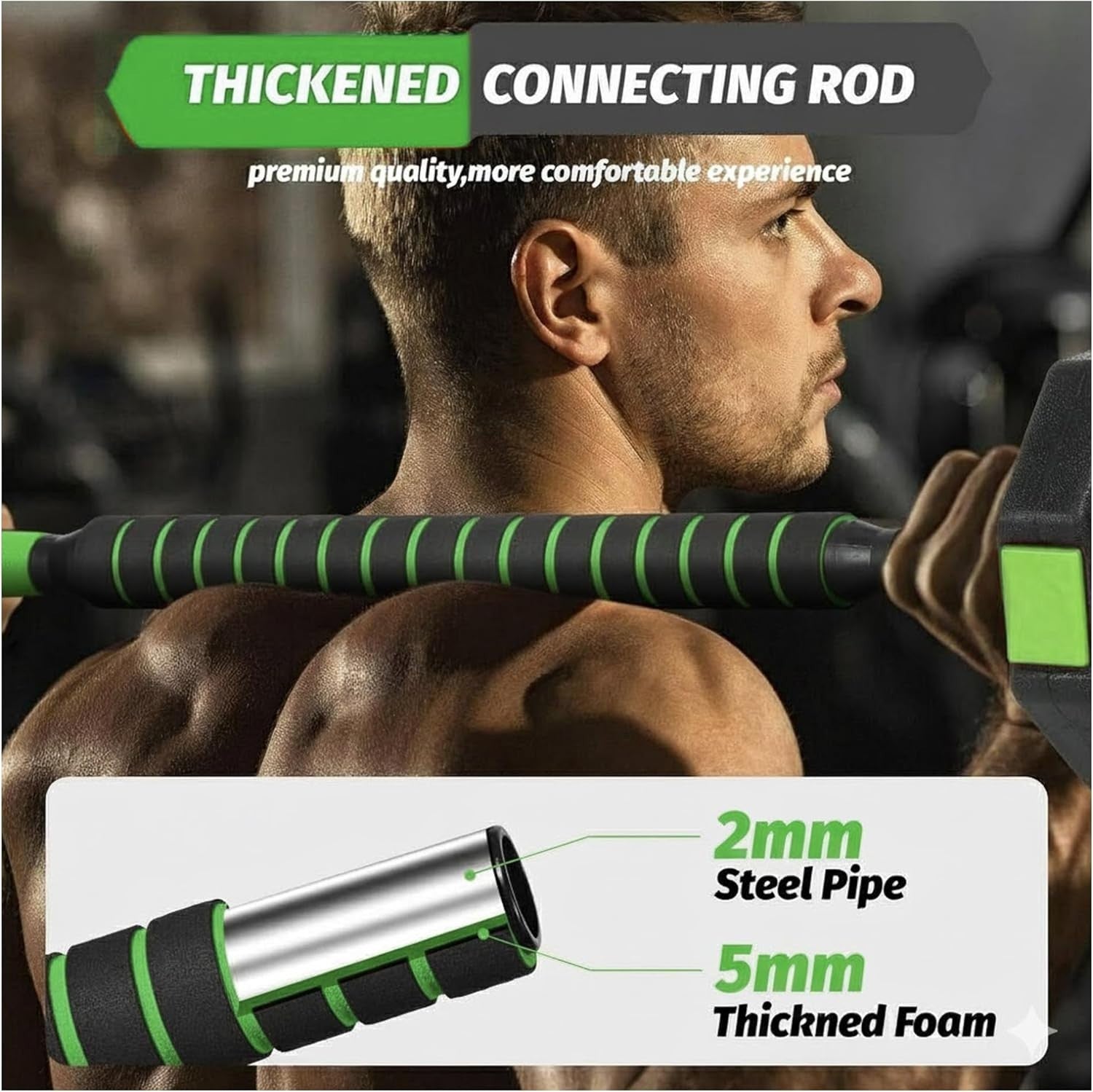 6-in-1 Adjustable Dumbbell Set Octagonal Home Gym Barbell Kettlebell