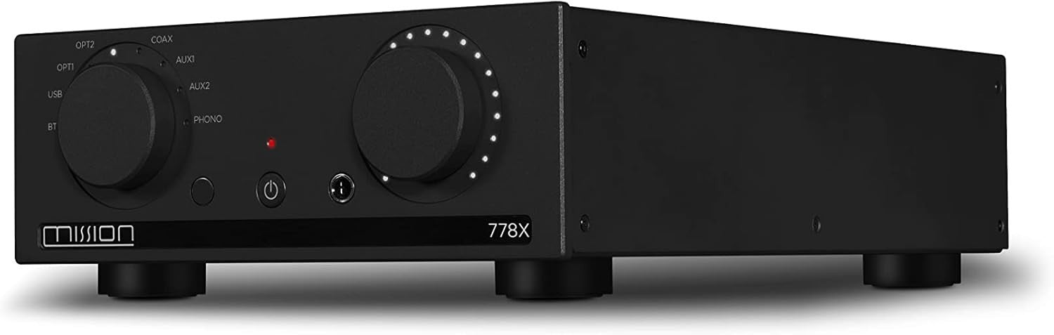 65W Integrated Amplifier Bluetooth Vinyl HiFi MM Phono Stage 778X