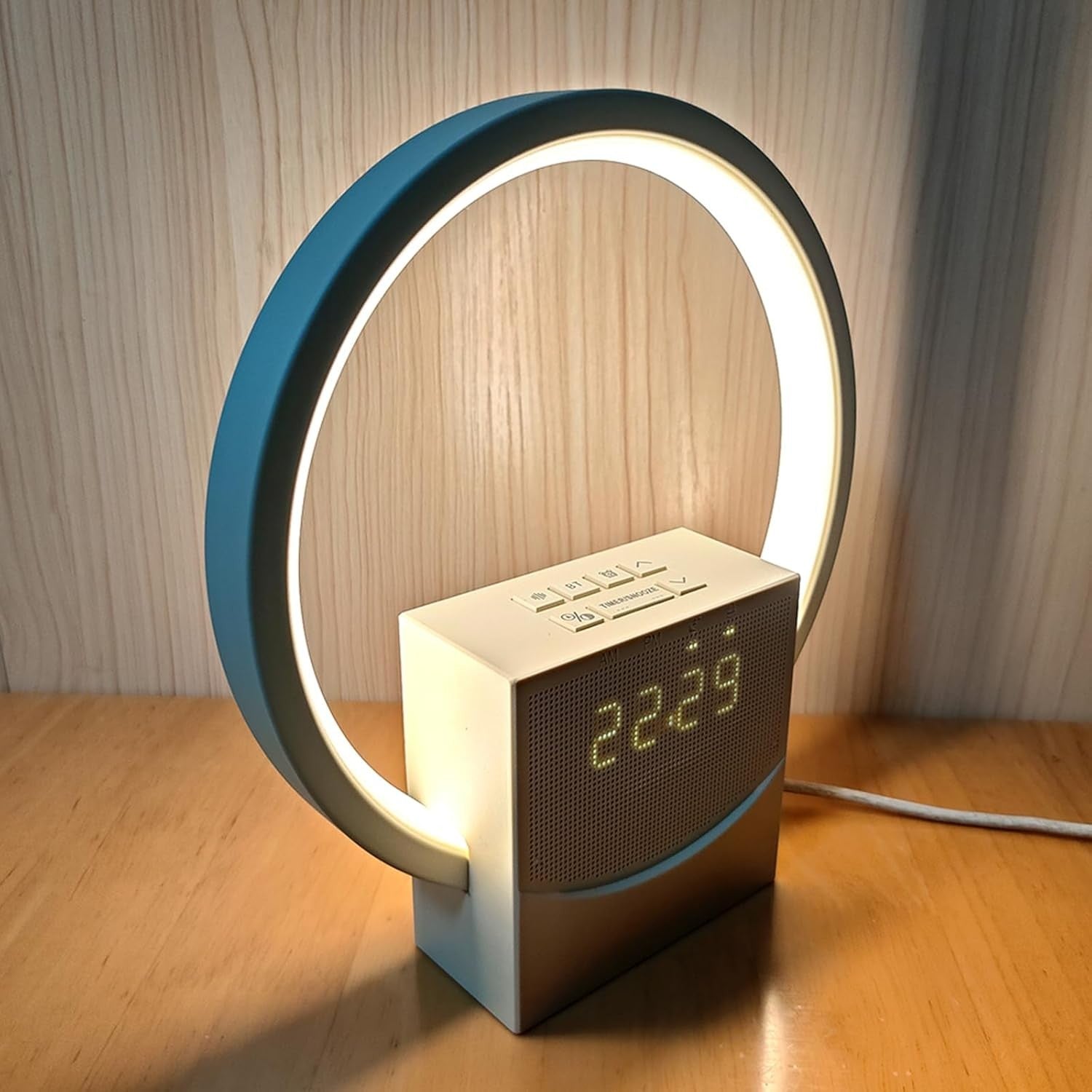 Sunrise Alarm Clock Wake Up Light White Noise Night Light Bedroom