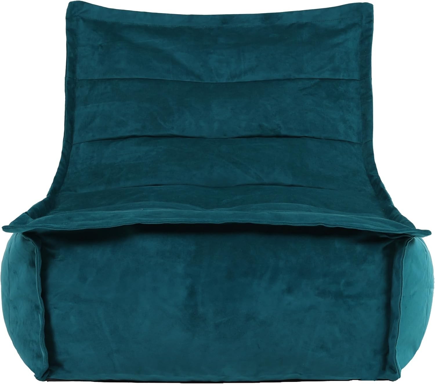 Teal Green Large Velvet Bean Bag Chair Adult Lounge Seat Gaming Sofa