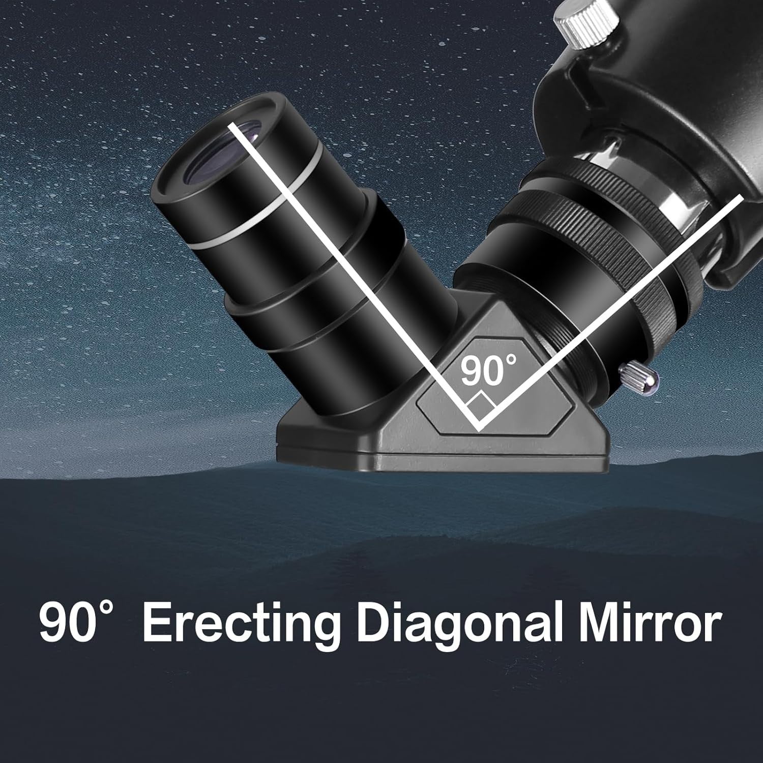 80mm Refractor Telescope 900mm for Adults & Beginners with Phone Adapter