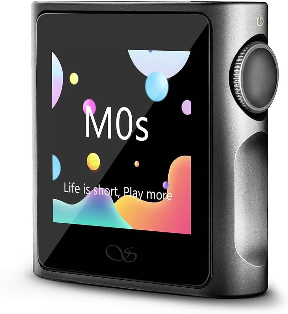 Hi‑Res Bluetooth 5.0 MP3 Player 1.54″ HD Touch, DAC/AMP, 2TB Expandable