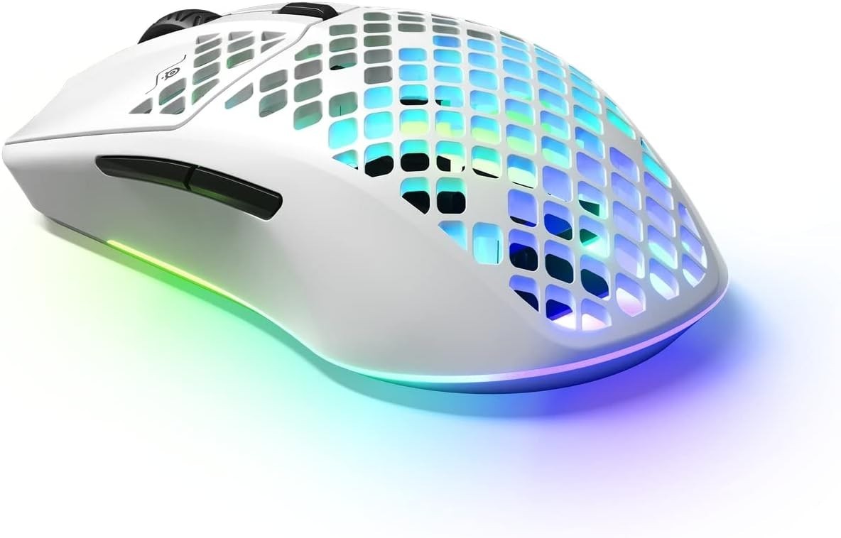 Ultra Lightweight Wireless Gaming Mouse RGB 18K DPI Bluetooth 2.4G Rechargeable